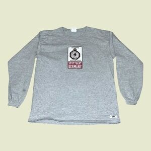 Oarsman 913 Mens Stuttgart Germany Outdoor Adventure Long Sleeve T-Shirt Gray M